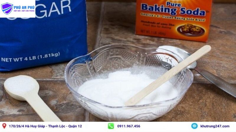 Cách diệt kiến trong phòng ngủ bằng baking soda