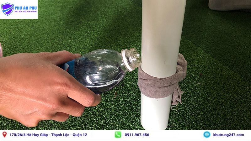 Cách diệt kiến gió trong nhà bằng dầu hỏa